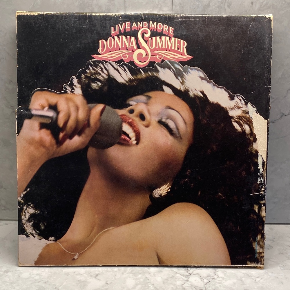 Donna Summer Live and Moore Vinyl Record